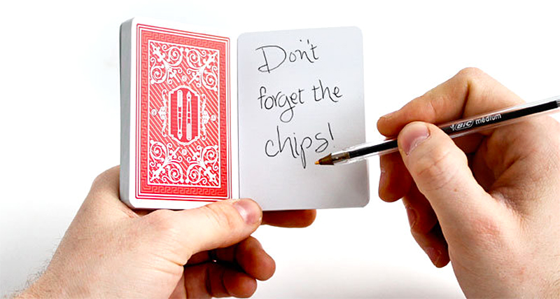 Illustration for article titled Draw Your Own Deck With These Playing Card Notebooks